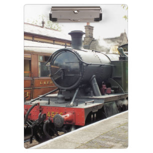 STEAM TRAINS CLIPBOARD
