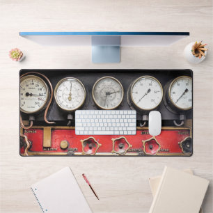 STEAM TRAINS DESK MAT