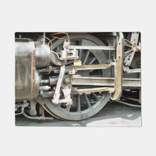 STEAM TRAINS DOORMAT