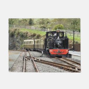 STEAM TRAINS DOORMAT