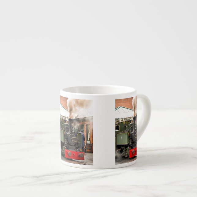 STEAM TRAINS ESPRESSO CUP (Front Right)
