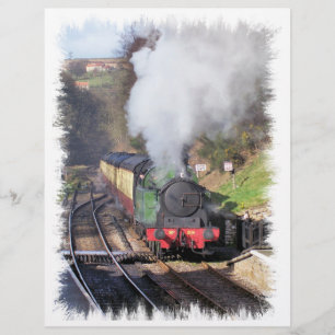 STEAM TRAINS FLYER