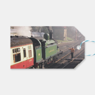 STEAM TRAINS GIFT TAGS