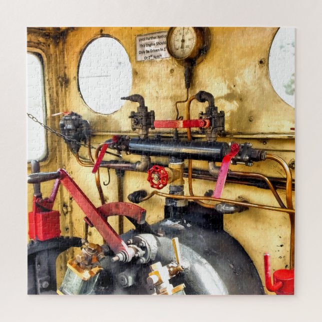 STEAM TRAINS  JIGSAW PUZZLE (Vertical)
