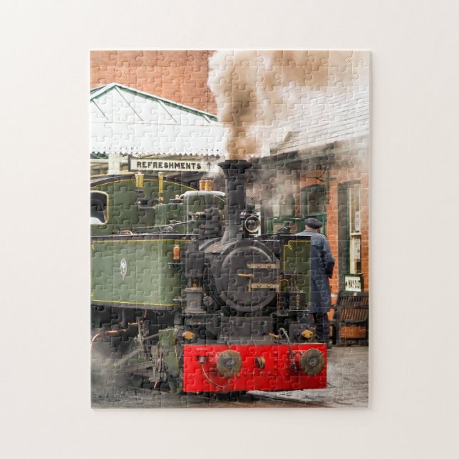 STEAM TRAINS JIGSAW PUZZLE (Vertical)
