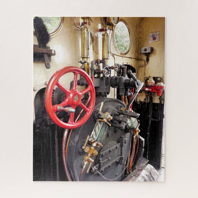 STEAM TRAINS  JIGSAW PUZZLE (Vertical)