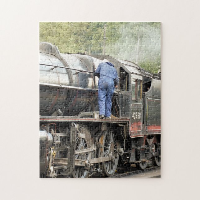 STEAM TRAINS JIGSAW PUZZLE (Vertical)