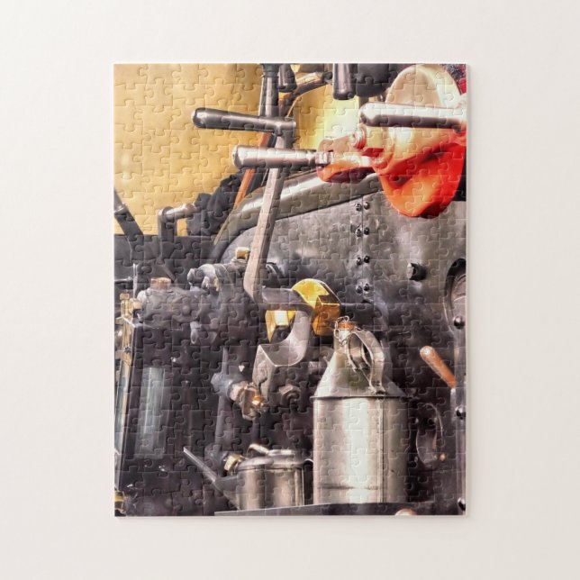 STEAM TRAINS   JIGSAW PUZZLE (Vertical)