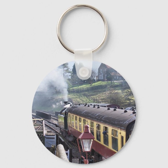 STEAM TRAINS KEYCHAIN (Front)