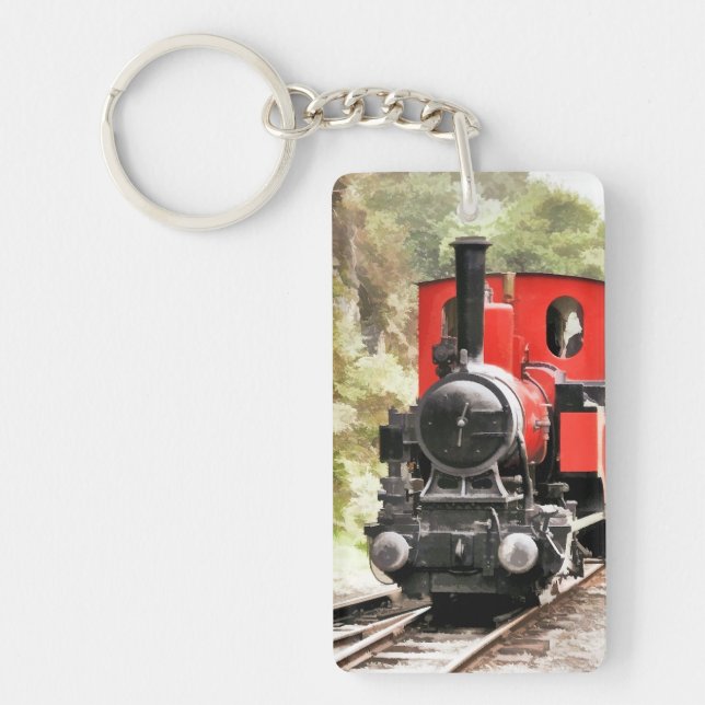 STEAM TRAINS KEYCHAIN (Front)
