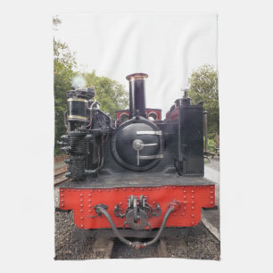 STEAM TRAINS KITCHEN TOWEL