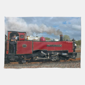 STEAM TRAINS KITCHEN TOWEL