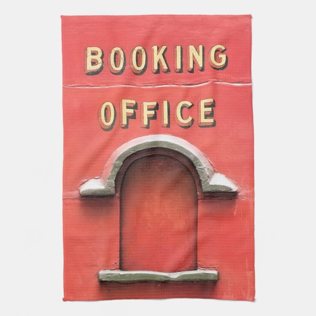STEAM TRAINS KITCHEN TOWEL (Vertical)