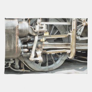STEAM TRAINS KITCHEN TOWEL