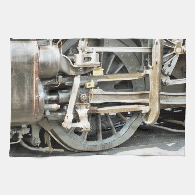 STEAM TRAINS KITCHEN TOWEL (Horizontal)