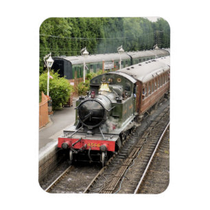 STEAM TRAINS MAGNET