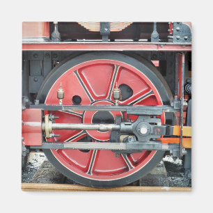 STEAM TRAINS MAGNET