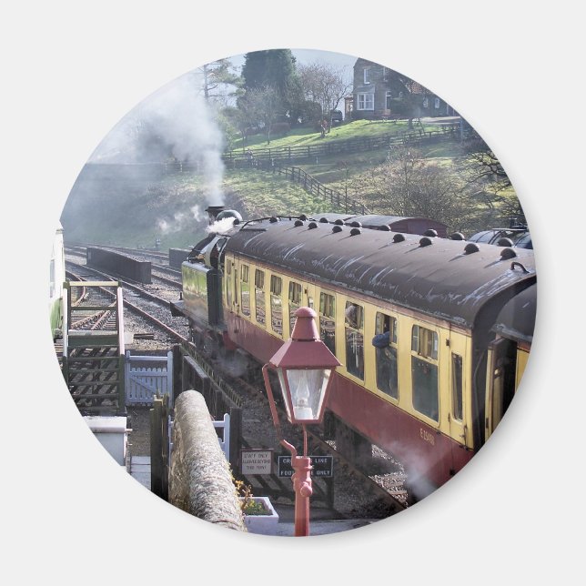 STEAM TRAINS MAGNET (Front)