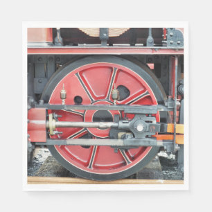 STEAM TRAINS NAPKIN