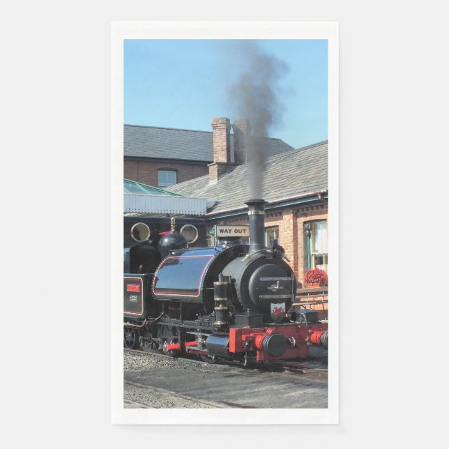 STEAM TRAINS NAPKIN (Front)