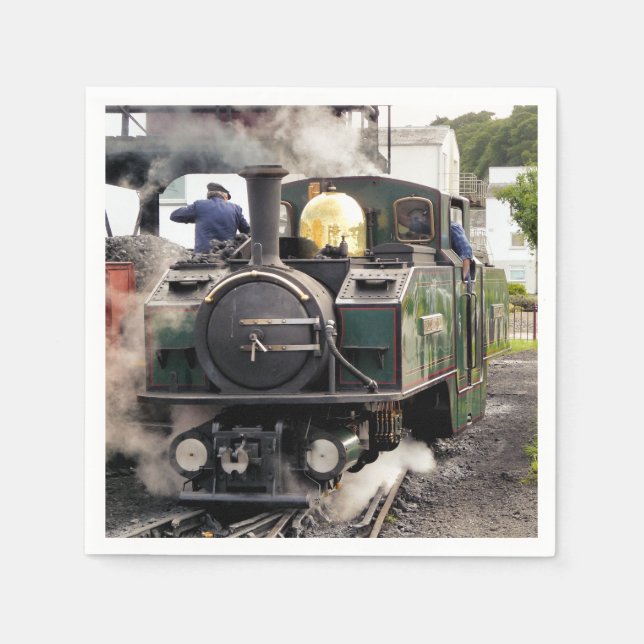 STEAM TRAINS NAPKIN (Front)