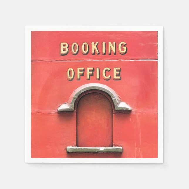 STEAM TRAINS NAPKIN (Front)