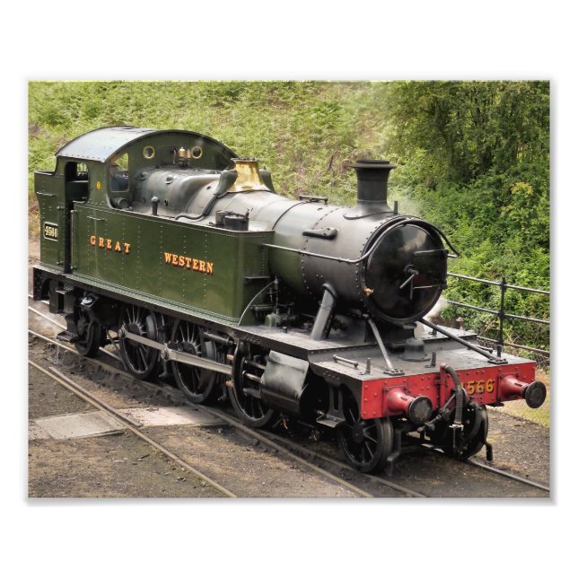 STEAM TRAINS PHOTO PRINT (Front)