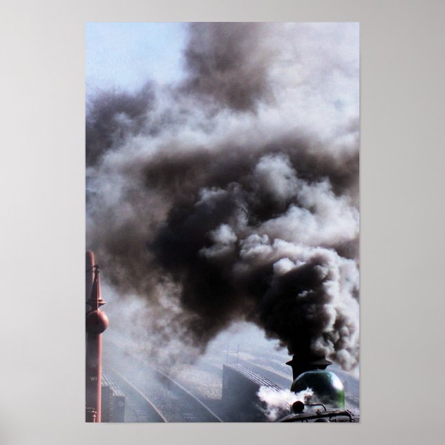 STEAM TRAINS POSTER (Front)