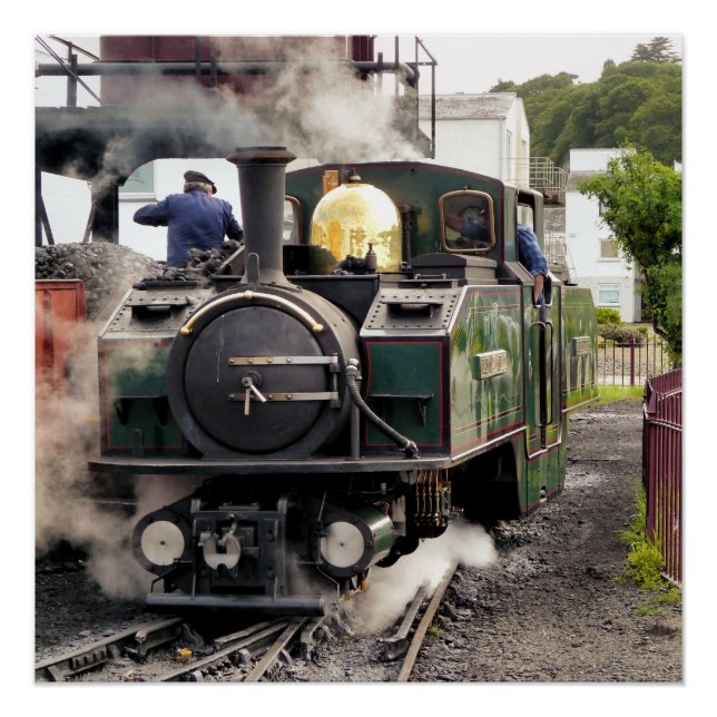 STEAM TRAINS POSTER (Front)