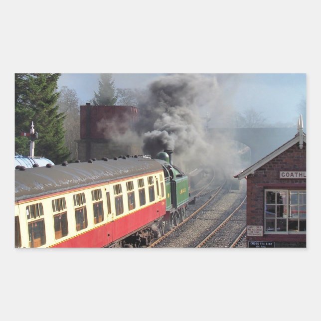 STEAM TRAINS STICKER (Front)