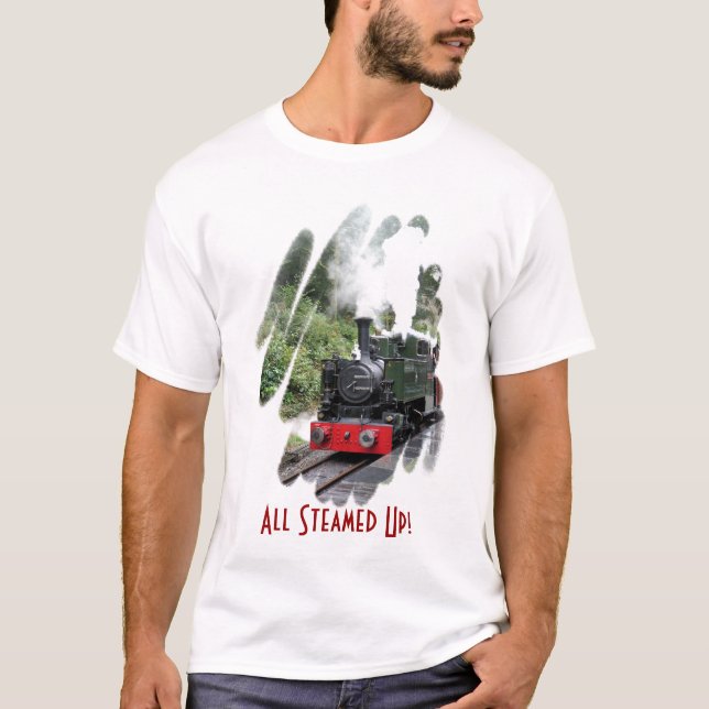 STEAM TRAINS T-Shirt (Front)