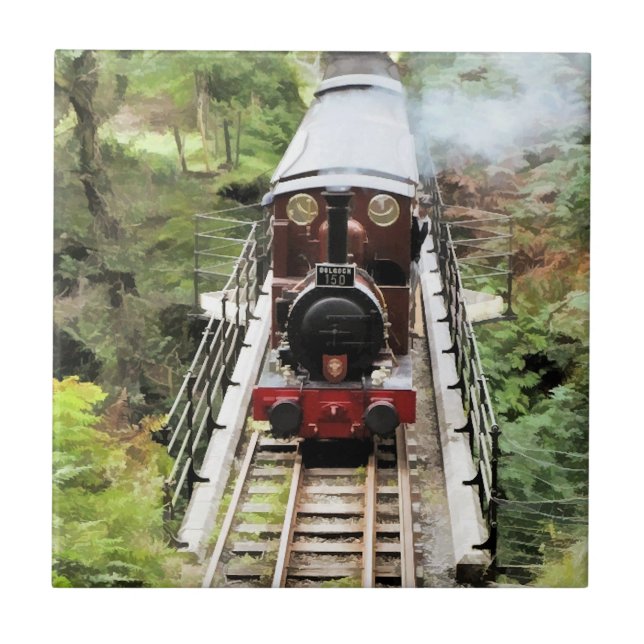 STEAM TRAINS TILE (Front)