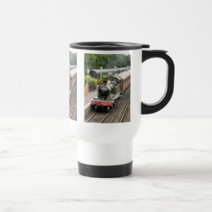 STEAM TRAINS TRAVEL MUG