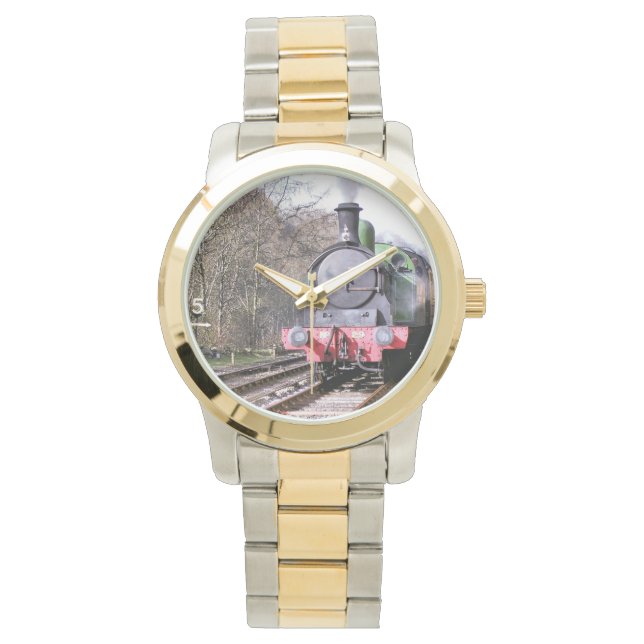 STEAM TRAINS WATCH (Front)
