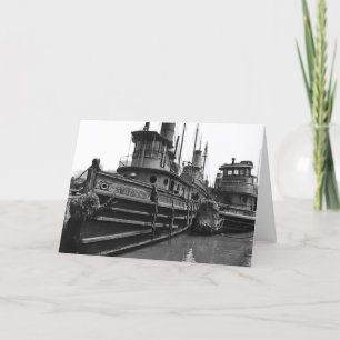 Steam Tug Bess Card