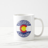 Steamboat Colorado circle flag