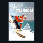Steamboat Colorado Travel Poster Rocky Mountains<br><div class="desc">Steamboat Colorado Travel Poster Rocky Mountains Snow Ski Paris Art Print 329

vintage art print,  retro gig poster,  gothic horror art,  alternative wall decor,  surrealist poster,  rock concert print,  sci fi alien art,  macabre illustration,  dark aesthetic,  pop culture poster</div>