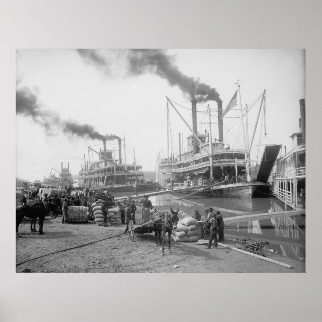Steamboat Landing Poster (Front)