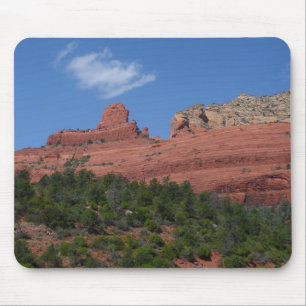 Steamboat Rock in Sedona Arizona Photography Mouse Pad