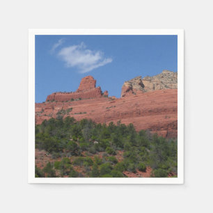 Steamboat Rock in Sedona Arizona Photography Napkin