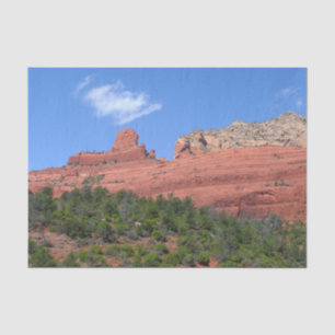 Steamboat Rock in Sedona Arizona Photography Tissue Paper