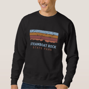 Steamboat Rock State Park Washington Retro Cool Sweatshirt