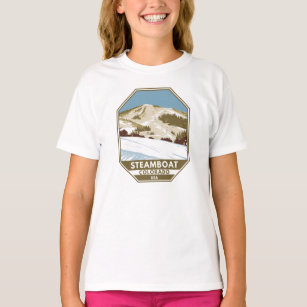 Steamboat Ski Area Winter Colorado T-Shirt