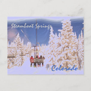 Steamboat Springs Colorado carte postale