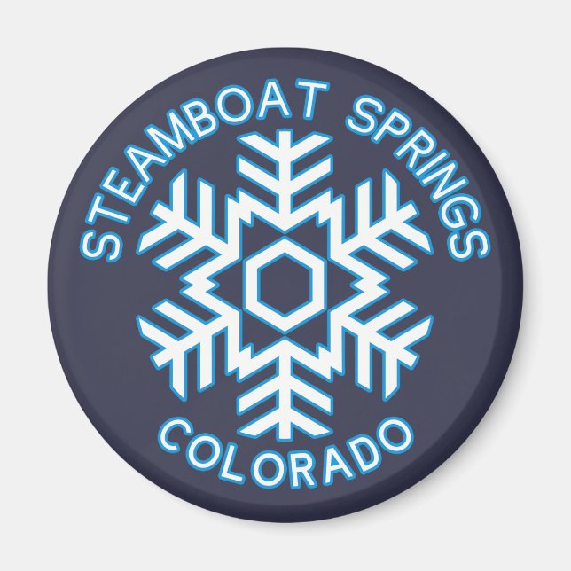 Steamboat Springs, Colorado Magnet (Front)