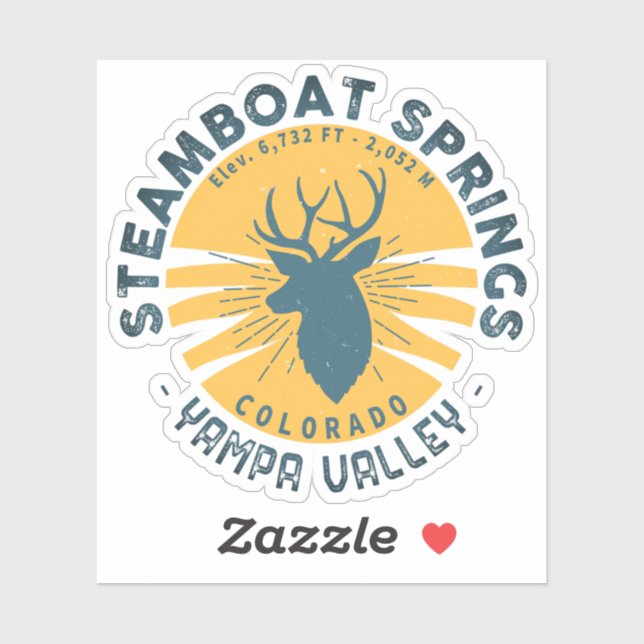Steamboat Springs Colorado Mountain Camping Hiking (Sheet)