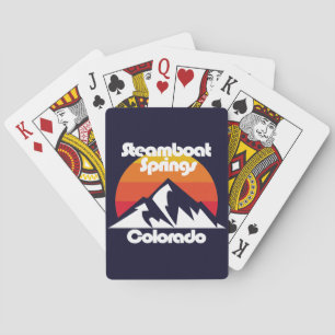 Steamboat Springs Colorado Playing Cards