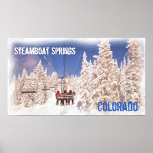 Steamboat Springs Colorado poster