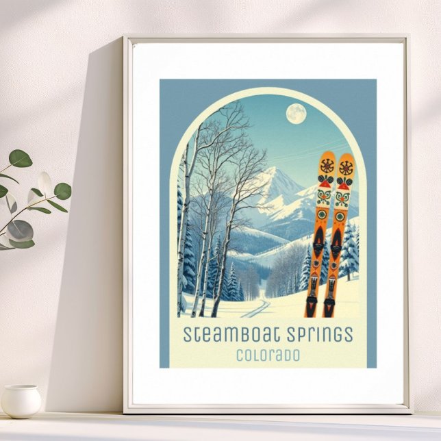 Steamboat Springs Colorado ski vacation Poster (Creator Uploaded)