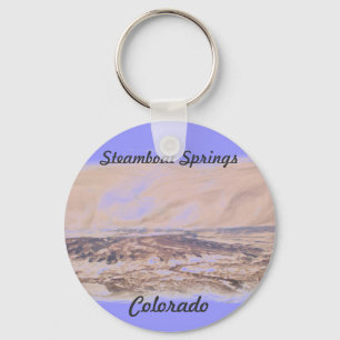Steamboat Springs keychain